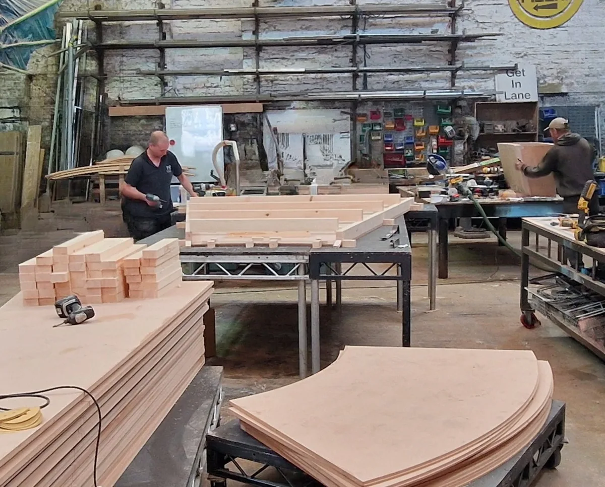 Doha Debates set fabrication